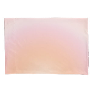 Housse D'oreillers Dégradé Fuzz Peach