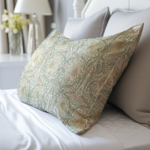 Housse D'oreillers Délicat Sage Vert Vintage Jaune Motif Morris