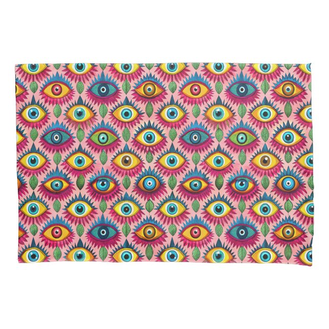 Housse D'oreillers Des yeux brillants (devant)