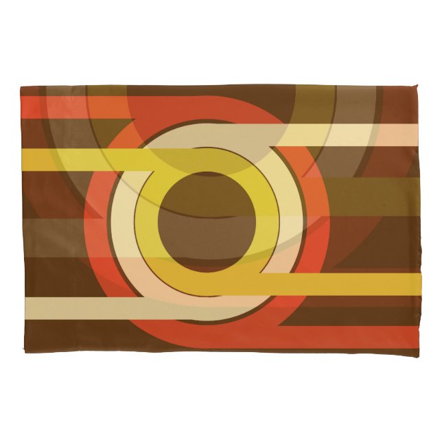 Housse D'oreillers Design d'inspiration Retro Golden Ratio. (devant)