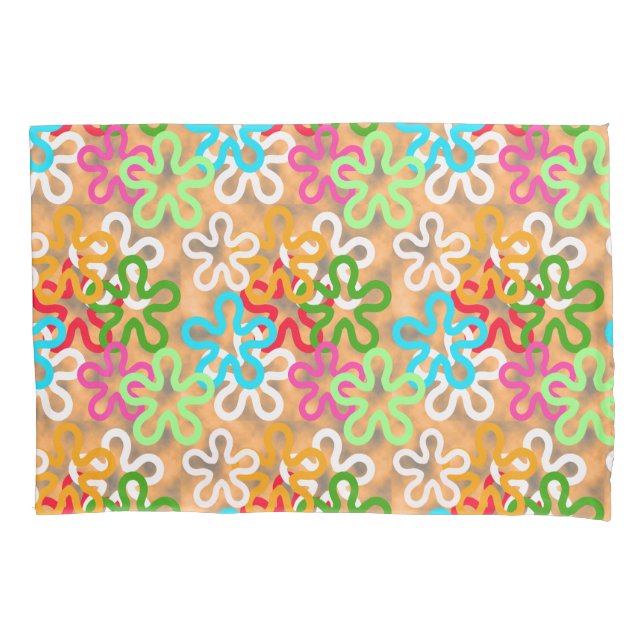 Housse D'oreillers Design Motif africain Ankara (devant)