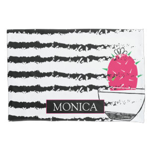 Housse D'oreillers Design motif rose Cactus