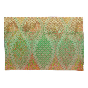 Housse D'oreillers Design textile coloré avec floral complexe