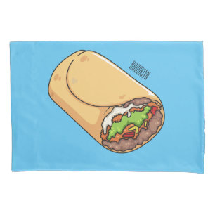 Housse D'oreillers dessin animé de Burrito