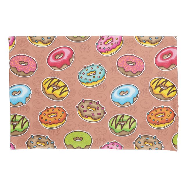 Housse D'oreillers Donuts  (devant)