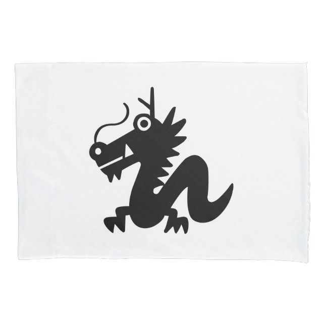 Housse D'oreillers Dragon (devant)