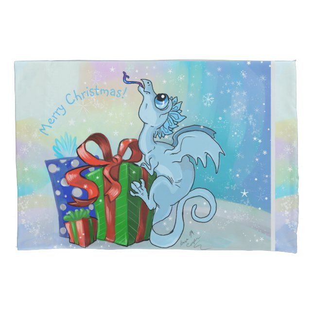 Housse D'oreillers dragon de lil (devant)