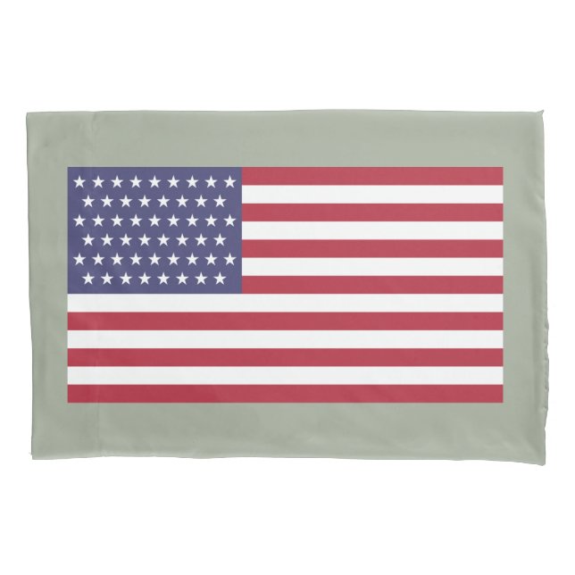 Housse D'oreillers Drapeau 51 étoiles des États-Unis d'Amérique (État (devant-gauche)