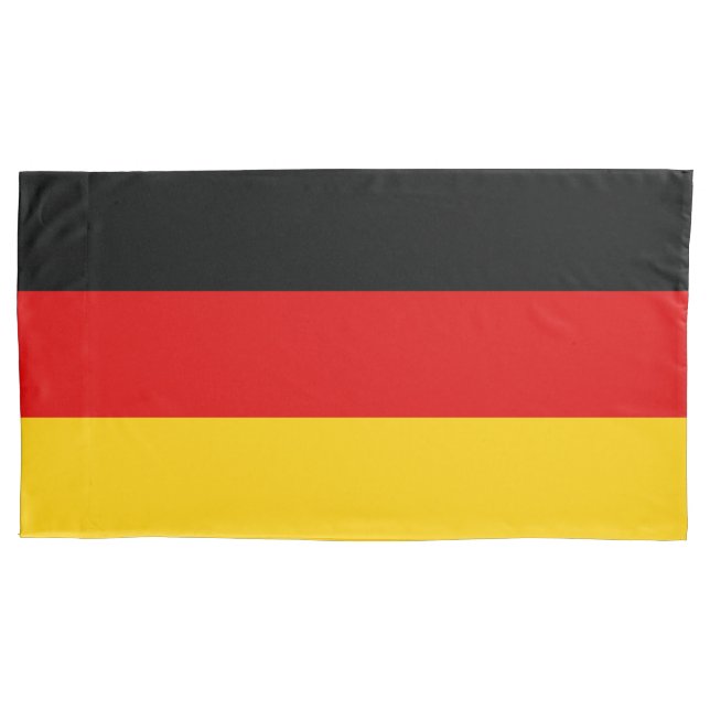 Housse D'oreillers Drapeau allemand (devant)