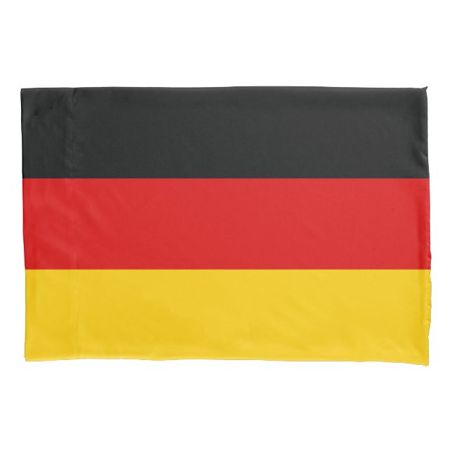Housse D'oreillers Drapeau allemand (devant)