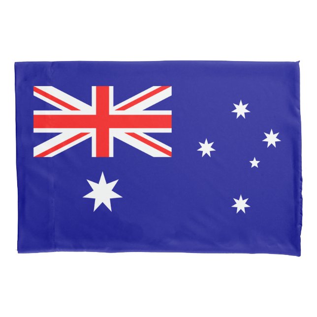 Housse D'oreillers Drapeau australien patriotique (devant)