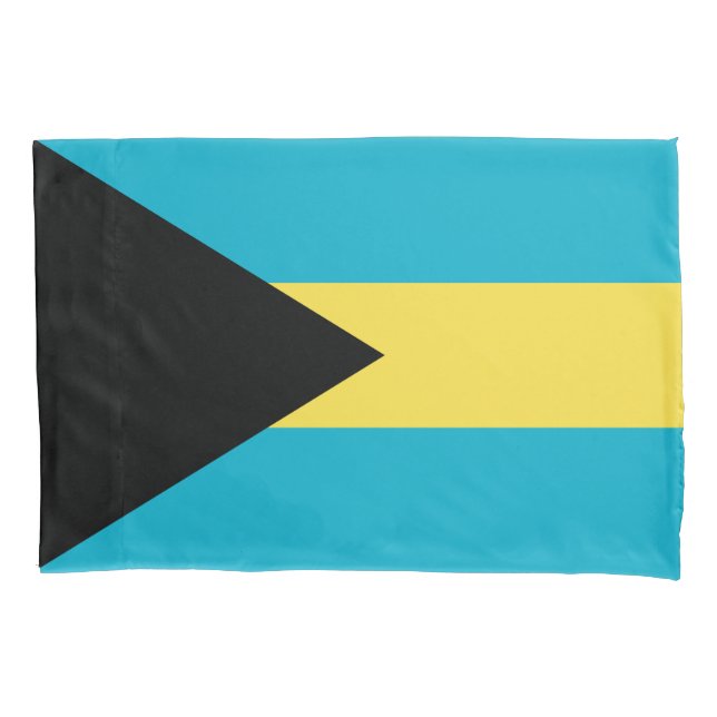 Housse D'oreillers Drapeau bahamien (devant)