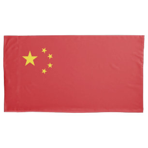 Housse D'oreillers Drapeau chinois