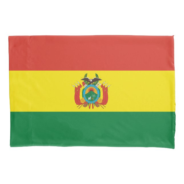Housse D'oreillers Drapeau de Bolivie patriotique (devant)