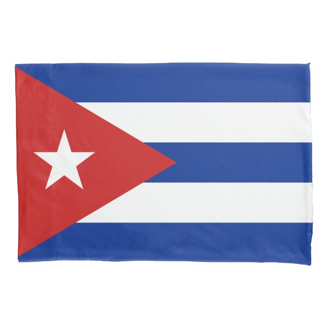 Housse D'oreillers Drapeau de Cuba (devant)