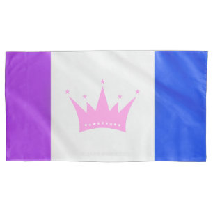Housse D'oreillers Drapeau de fierté de la culture drag de SlipperyJo