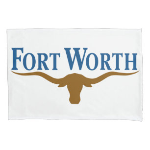Housse D'oreillers Drapeau de Fort Worth (Texas)