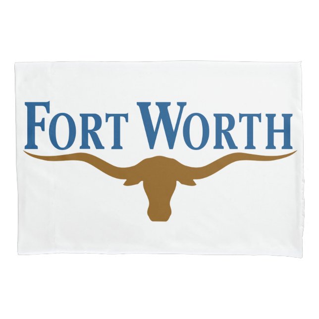 Housse D'oreillers Drapeau de Fort Worth (Texas) (devant)