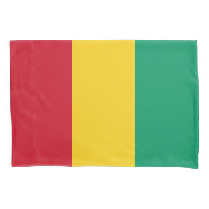 Housse D'oreillers Drapeau de la Guinée