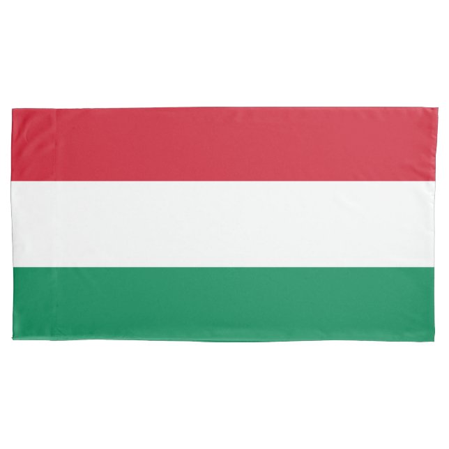 Housse D'oreillers Drapeau de la Hongrie (devant)