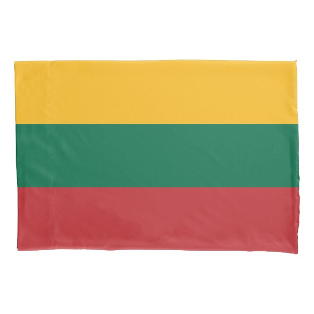 Housse D'oreillers Drapeau de la Lituanie (devant)