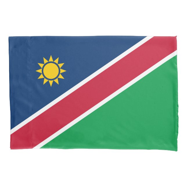 Housse D'oreillers Drapeau de la Namibie (devant)