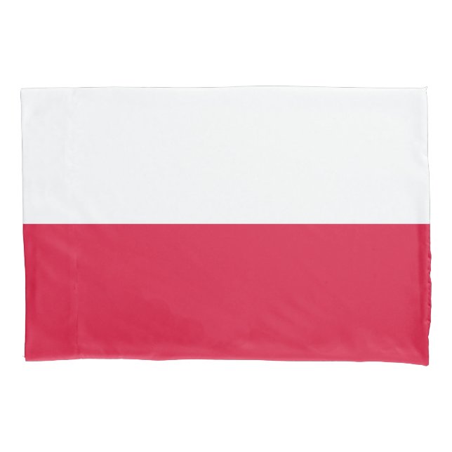 Housse D'oreillers Drapeau de la Pologne (devant)