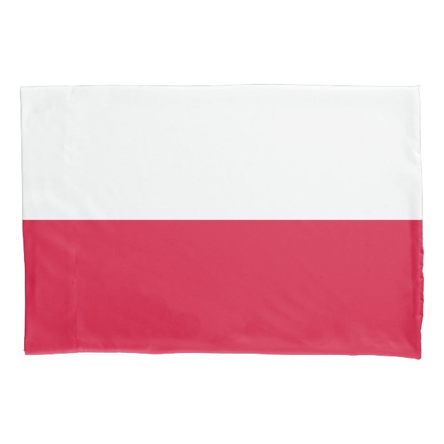 Housse D'oreillers Drapeau de la Pologne (devant)