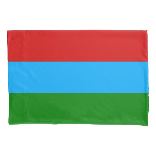 Housse D'oreillers Drapeau de la République de Carélie (devant)