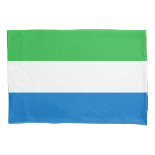 Housse D'oreillers Drapeau de la Sierra Leone