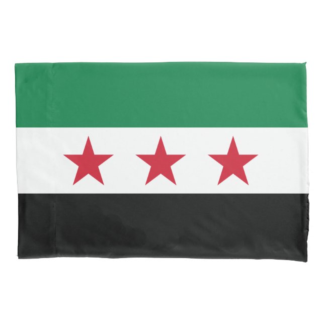 Housse D'oreillers Drapeau de la Syrie (devant)