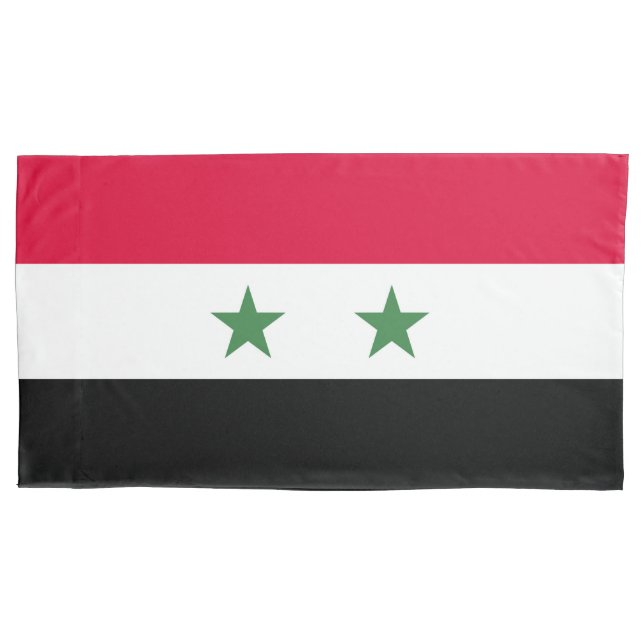 Housse D'oreillers Drapeau de la Syrie (devant)
