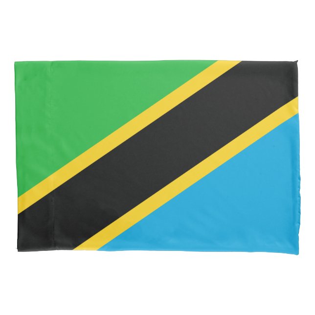 Housse D'oreillers Drapeau de la Tanzanie (devant)