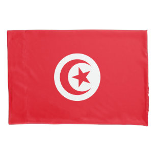 Housse D'oreillers Drapeau de la Tunisie