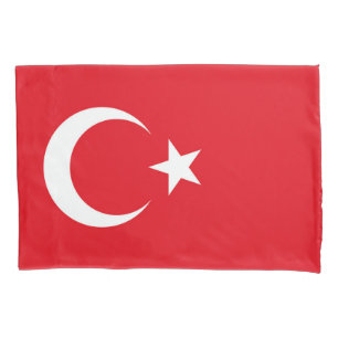 Housse D'oreillers Drapeau de la Turquie