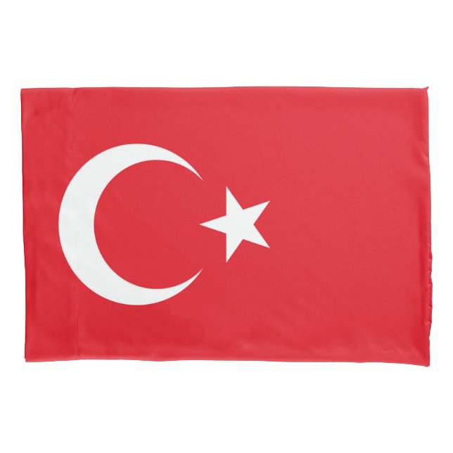 Housse D'oreillers Drapeau de la Turquie (devant)