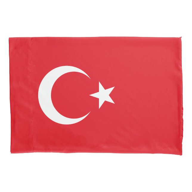 Housse D'oreillers Drapeau de la Turquie (devant)
