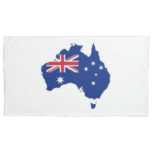 Housse D'oreillers drapeau de l'Australie