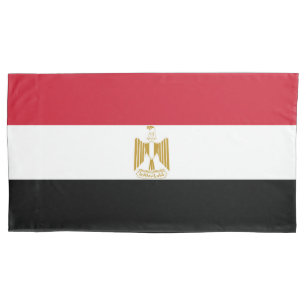 Housse D'oreillers Drapeau de l'Égypte