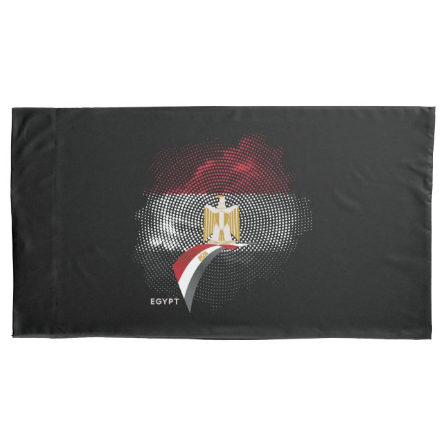 Housse D'oreillers Drapeau de l'Égypte (devant)
