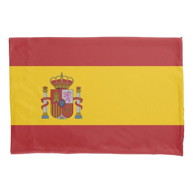 Housse D'oreillers Drapeau de l'Espagne (devant)