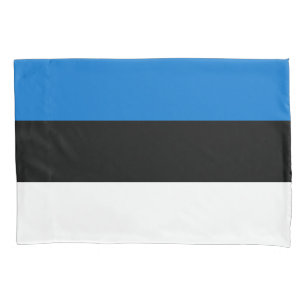 Housse D'oreillers Drapeau de l'Estonie