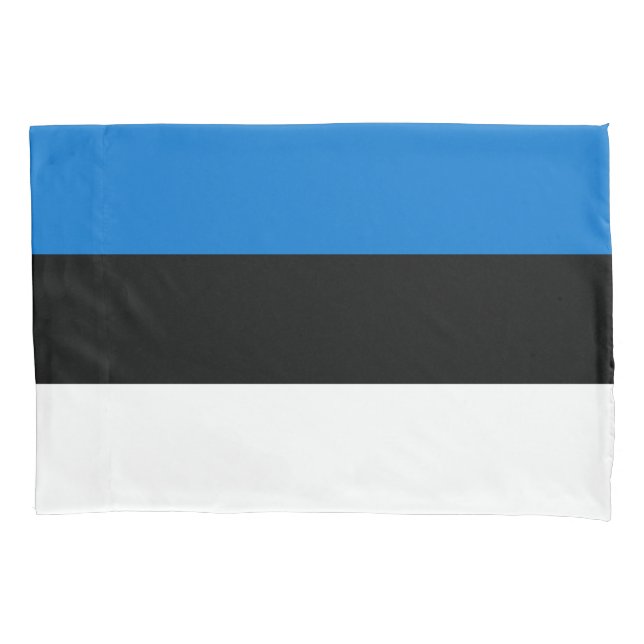 Housse D'oreillers Drapeau de l'Estonie (devant)