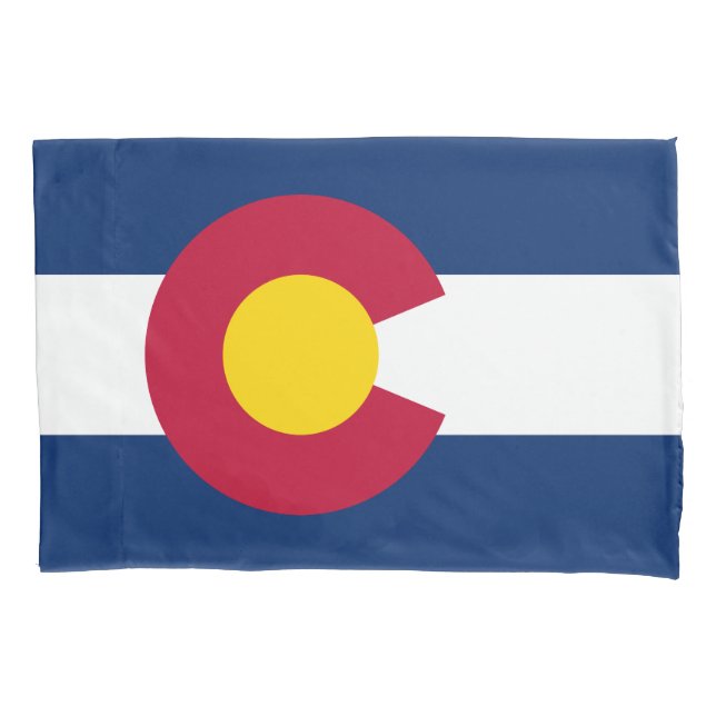 Housse D'oreillers Drapeau de l'État du Colorado (devant)