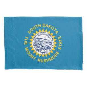Housse D'oreillers Drapeau de l'État du Dakota du Sud