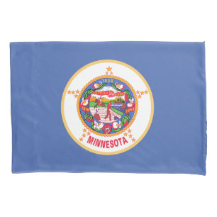 Housse D'oreillers Drapeau de l'État du Minnesota