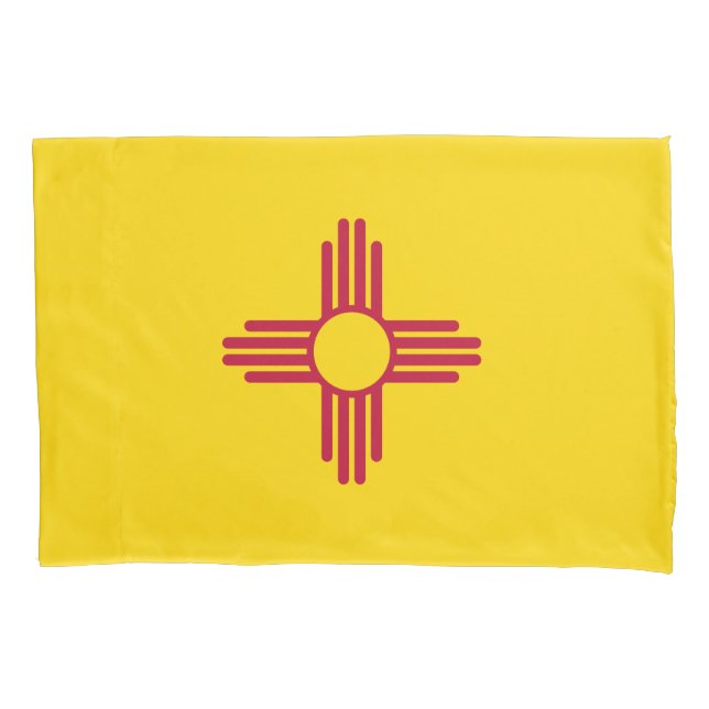 Housse D'oreillers Drapeau de l'État du Nouveau-Mexique (devant)