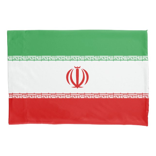 Housse D'oreillers Drapeau de l'Iran (devant)