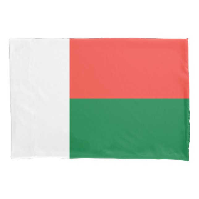 Housse D'oreillers Drapeau de Madagascar (devant)