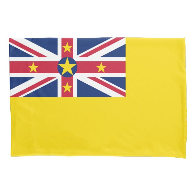 Housse D'oreillers Drapeau de Niue (devant)